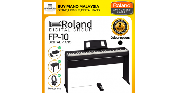 Roland FP-10 Review; Amazing Piano - Piano Tone